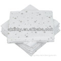 printing pure cotton baby muslin blanket